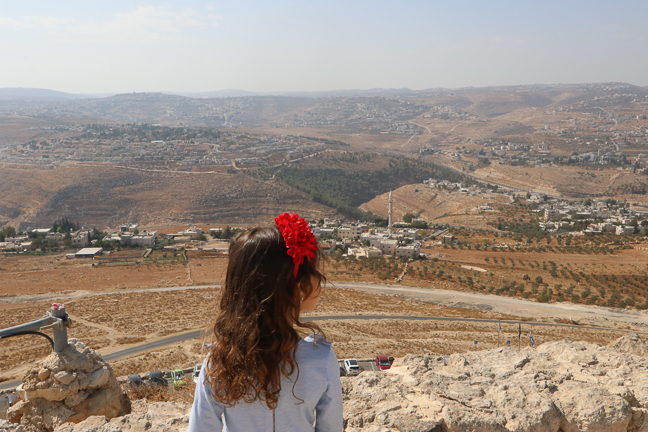 View from Herodium, Israel